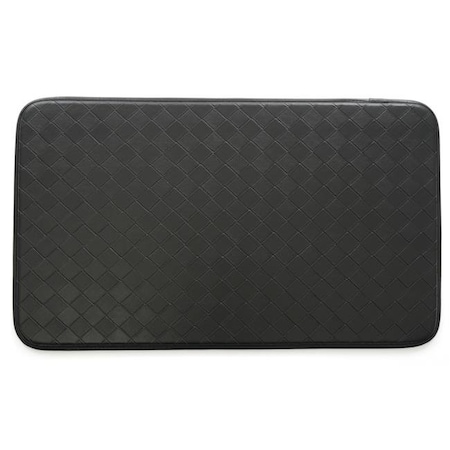 Stephan Roberts Home Stephan Roberts Home 2.5F-CAF11-04 18 x 30 in. Faux Leather Kitchen Anti-Fatigue Mat - Diamond Black 2.5F-CAF11-04